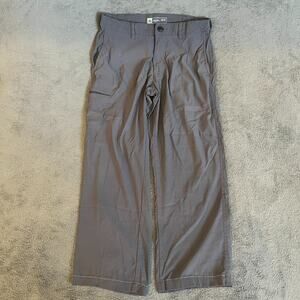 UB Tech Classic Fit Gray Casual Outdoor Lightweight Hiking Pants Mens Size 32x30